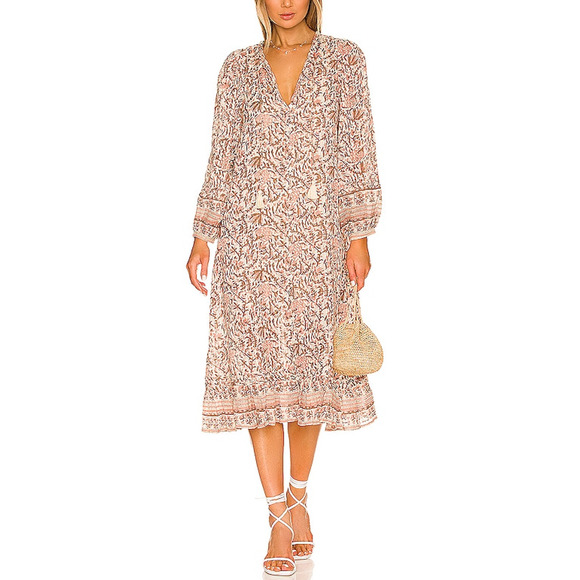 Cleobella 'Hadley' Brown Linen Dress Size XS - Picture 1 of 4